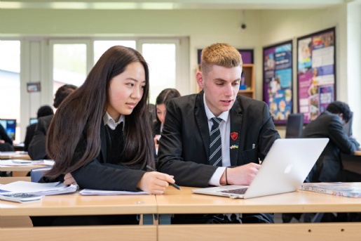 A Level and BTEC students at Bishop Douglass Sixth Form celebrate places at top UK universities
